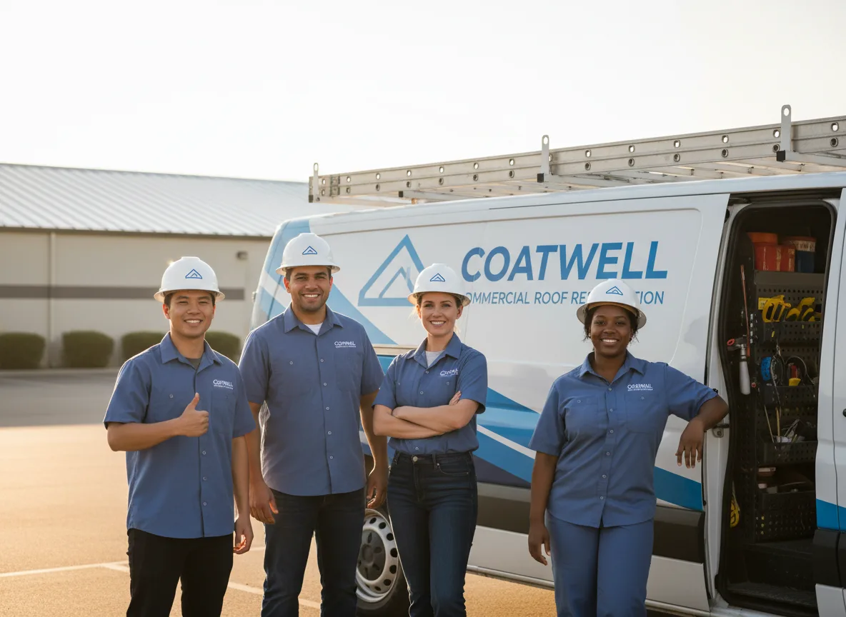 Commercial roof coating company in Bim, WV